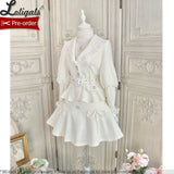 Pre-order ~ Lady's Holiday ~ Sweet Casual Lolita Blazer & Skirt Set by Alice Girl