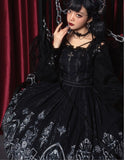 The Evil Eye ~ Gothic Lolita JSK Dress Sleeveless Party Dress