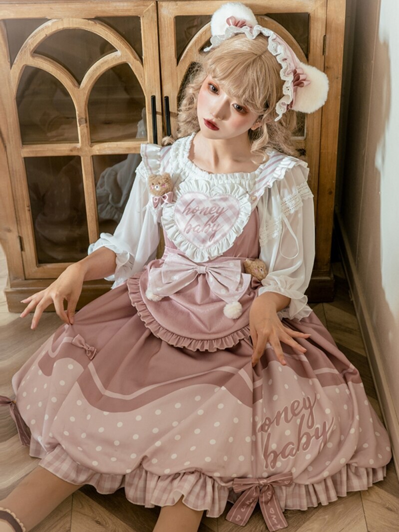 JSK♥Ready to Ship♥Bear Circus♥Sweet Lolita Dress – nbsama