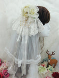 Gothic Lolita Headpiece W. Veil