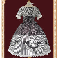 Poodle ~ Sweet Short Sleeve Lolita Dress Dotted Party Dress by Infanta ~ Pre-order